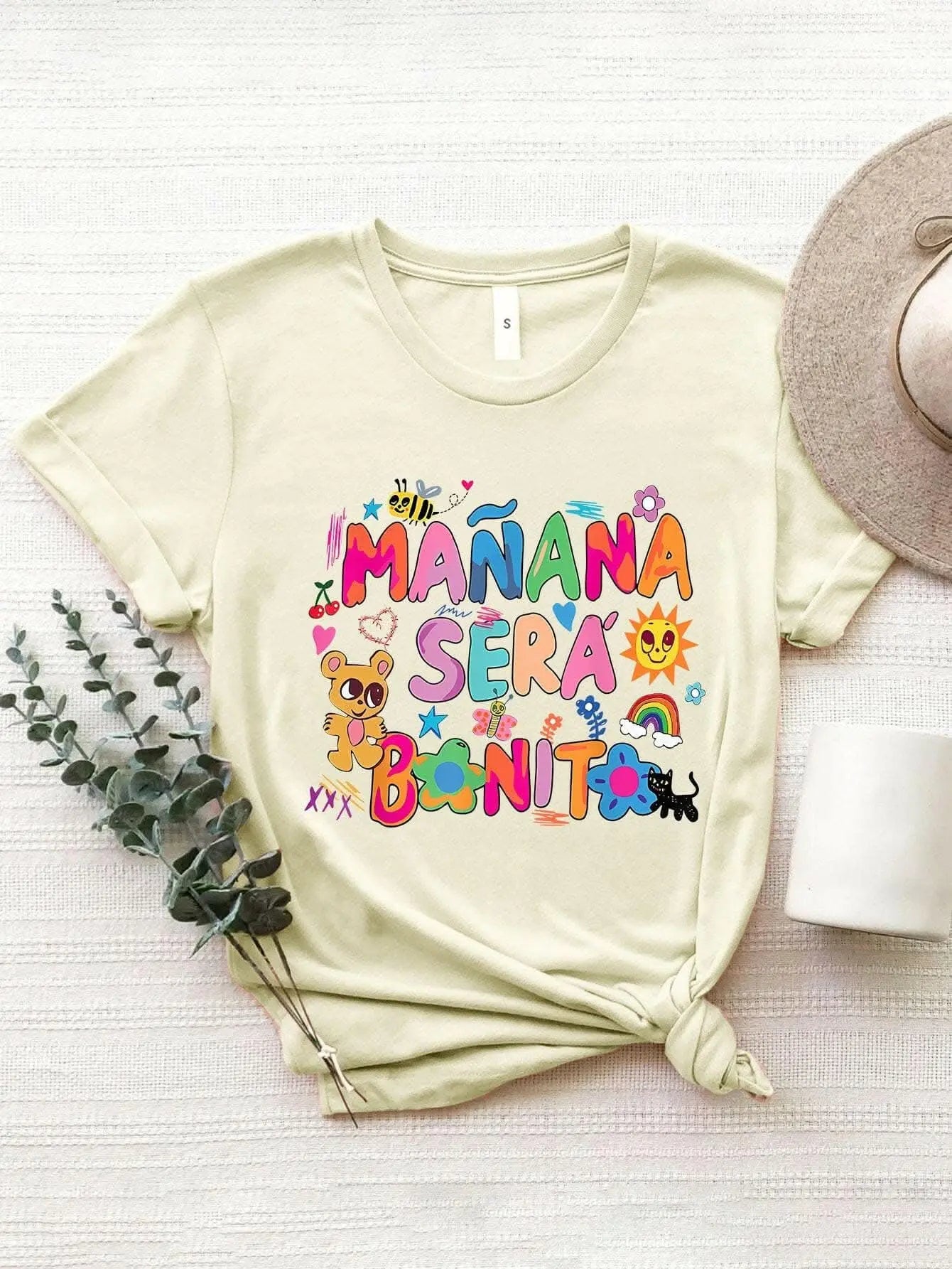 Graphic print tee - casual style - Love Salve